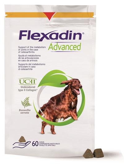 FLEXADIN ADVANCED 60 TAVOLETTE APPETIBILI MASTICABILI PER CANI - Farmacianumberone.it