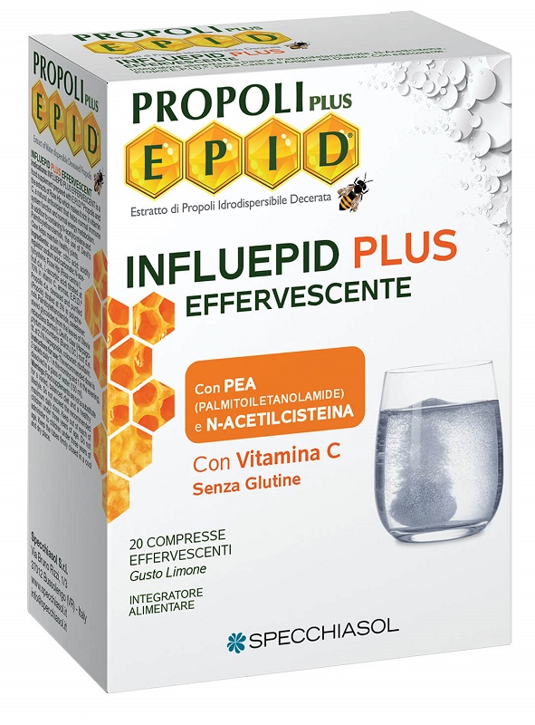 INFLUEPID PLUS EFFERVESCENTE PEA 20 COMPRESSE - Farmacianumberone.it