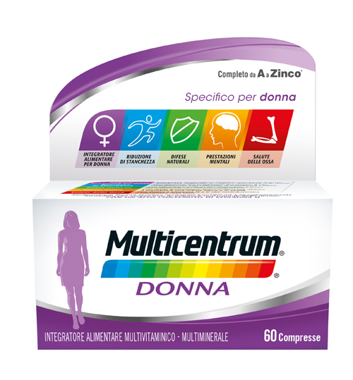 MULTICENTRUM DONNA 60 COMPRESSE - Farmacianumberone.it