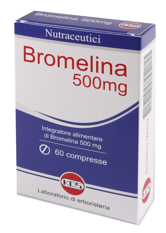 BROMELINA 500 MG 60 COMPRESSE - Farmacianumberone.it