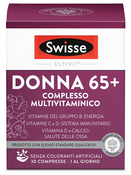 SWISSE DONNA 65+ COMPLESSO MULTIVITAMINICO 30 COMPRESSE - Farmacianumberone.it