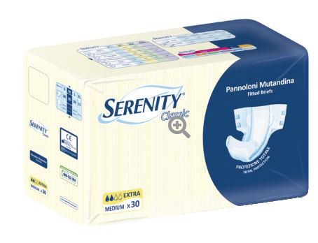 SERENITY PANNOLONE A MUTANDINA CLASSIC EXTRA XL 15 PEZZI - Farmacianumberone.it