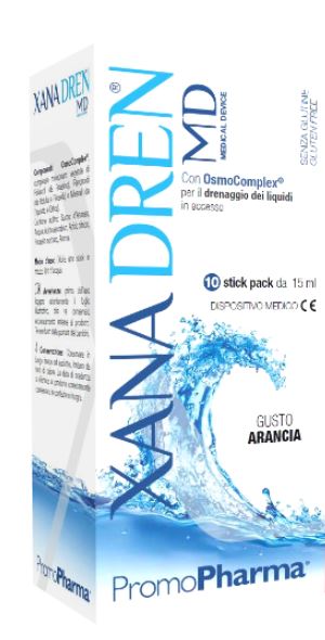 XANADREN MD ARANCIA 10 STICK PACK X 15 ML - Farmacianumberone.it