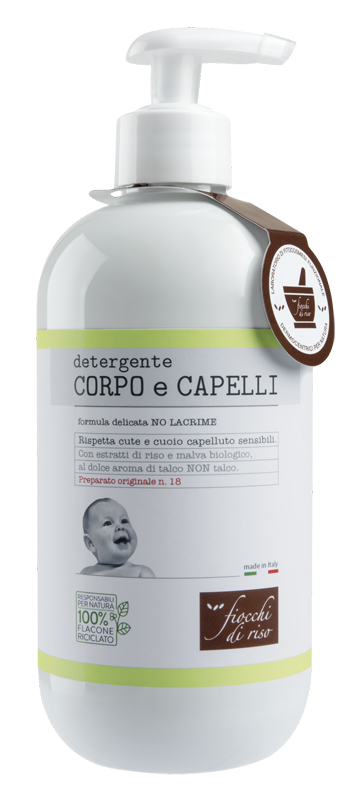 CORPO/CAPELLI TALCO FIOCCHI DI RISO 400 ML - Farmacianumberone.it