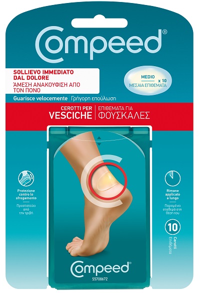 COMPEED CEROTTO VESCICHE MEDIO 10 PEZZI - Farmacianumberone.it