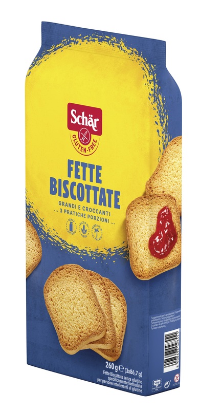 SCHAR FETTE BISCOTTATE 260 G - Farmacianumberone.it