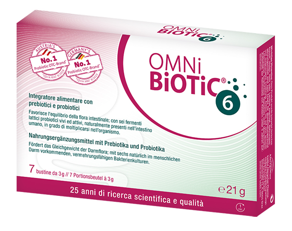 OMNI BIOTIC 6 POLVERE 7 BUSTINE DA 3 G - Farmacianumberone.it