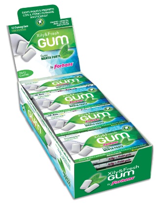 FORHANS GOMMA DA MASTICARE XYLI&FRESH GUM 12 CONFETTI - Farmacianumberone.it