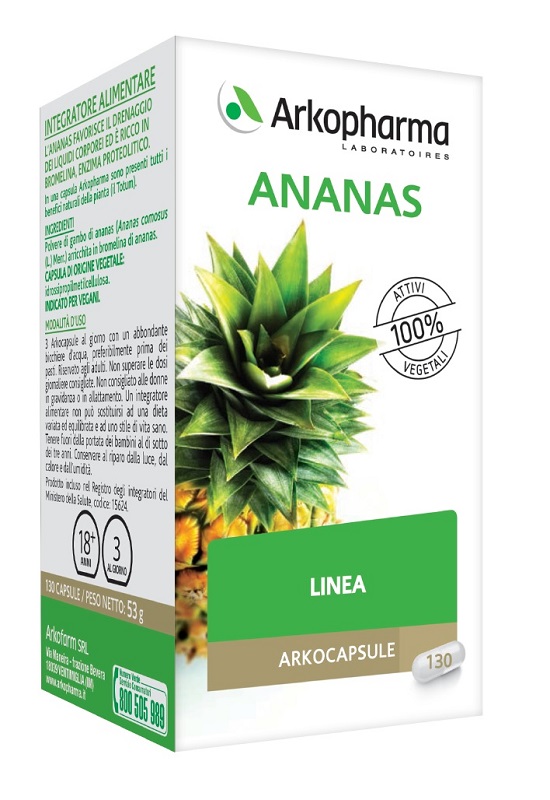 ARKO CAPSULE ANANAS 130 CAPSULE - Farmacianumberone.it