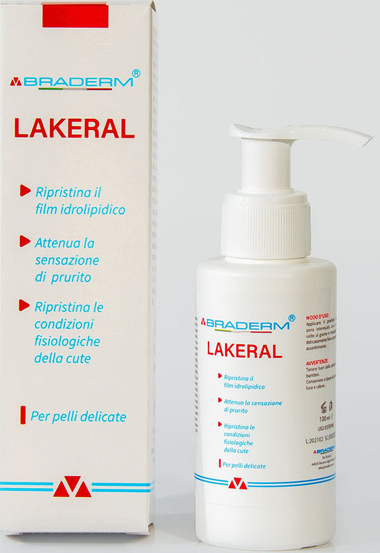 LAKERAL 100 ML BRADERM - Farmacianumberone.it