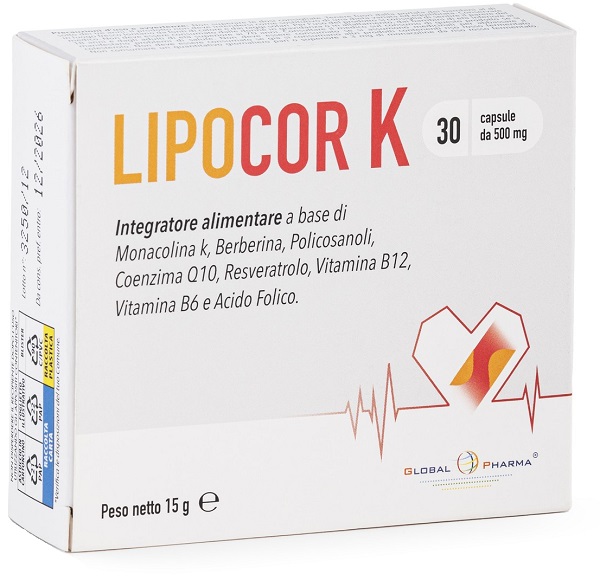 LIPOCOR K 30 CAPSULE - Farmacianumberone.it