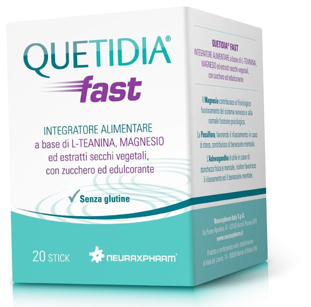 QUETIDIA FAST 20 STICK - Farmacianumberone.it
