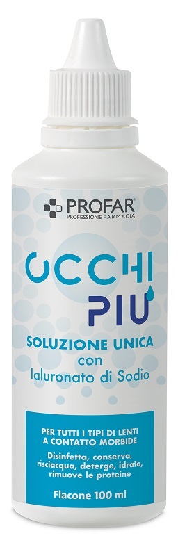 PROFAR OCCHI PIU' SOLUZIONE UNICA 100ML PROFAR - Farmacianumberone.it