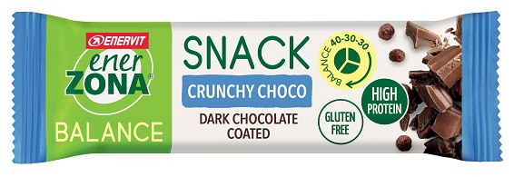 ENERZONA SNACK CRUNCHY CHOCO 33 G - Farmacianumberone.it