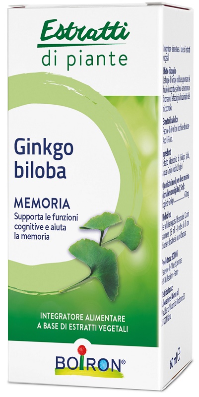 GINKGO BILOBA ESTRATTO IDROALCOLICO 60 ML - Farmacianumberone.it