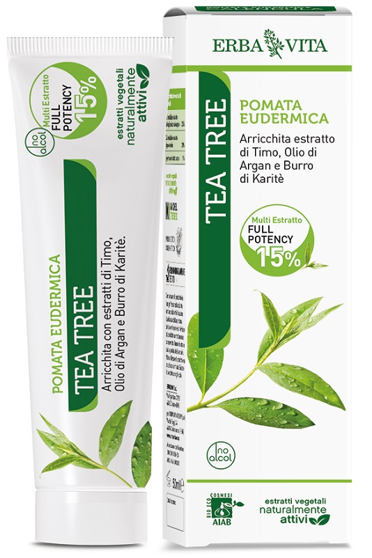 POMATA EUDERMICA TEA TREE 50 ML - Farmacianumberone.it
