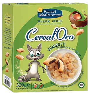 PIACERI MEDITERRANEI CEREALORO QUADROTTI 300 G - Farmacianumberone.it