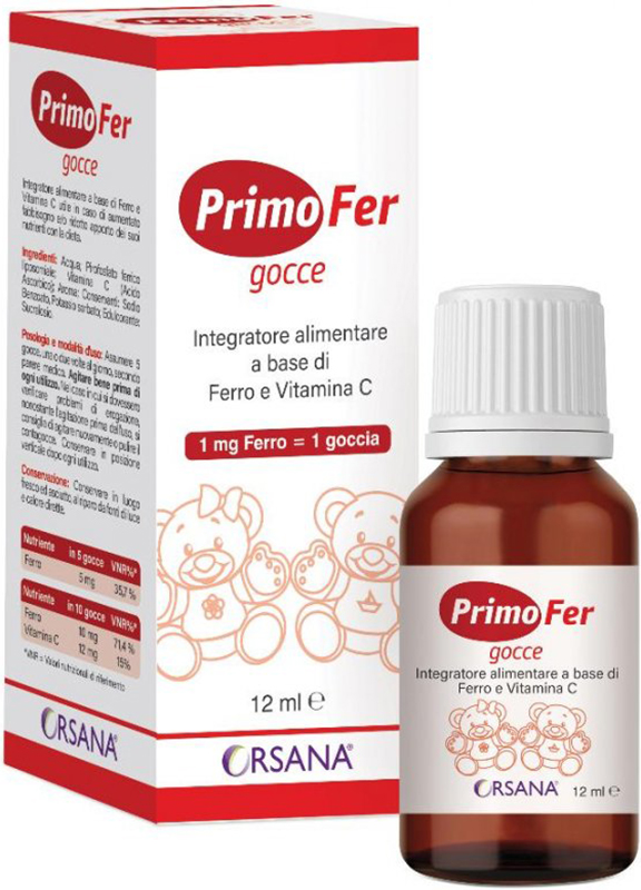 PRIMOFER GOCCE 12 ML - Farmacianumberone.it