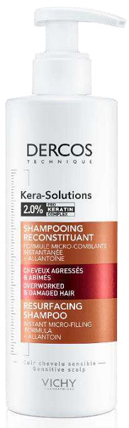 DERCOS TECHNIQUE KERASOL SHAMPOO RISTRUTTURANTE 250 ML - Farmacianumberone.it