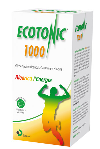 ECOTONIC 1000 14 STICK PACK 15 ML - Farmacianumberone.it