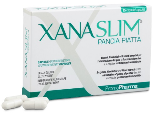 XANASLIM PANCIA PIATTA 15 CAPSULE GASTRORESISTENTI - Farmacianumberone.it