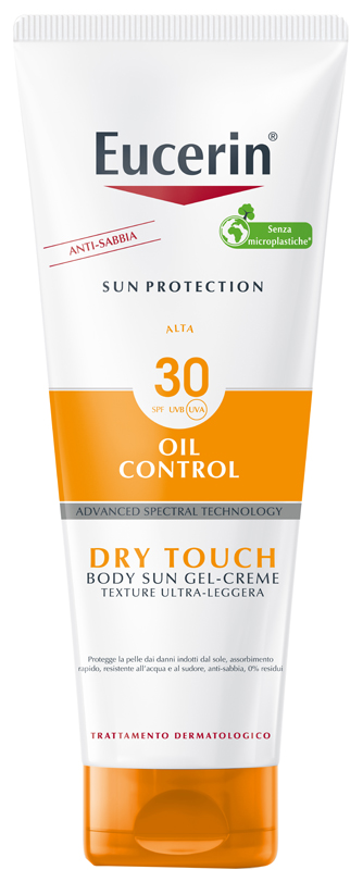 EUCERIN SUN GEL DRY TOUCH SPF30+ 200 ML - Farmacianumberone.it