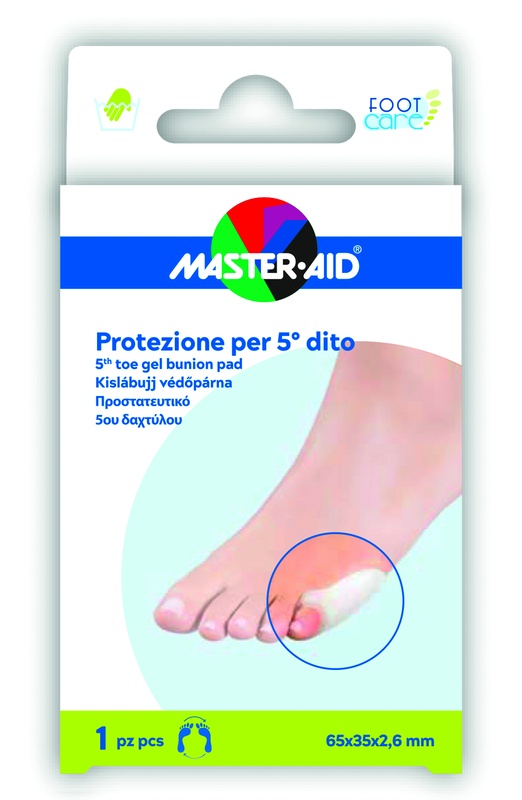 MASTER-AID FOOT CARE PROTEZIONE GEL 5 DITO 1 PEZZO - Farmacianumberone.it