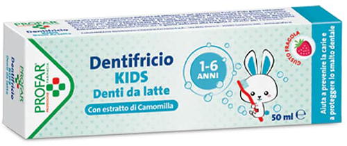 PROFAR DENTIFRICIO KIDS 1-6 50 ML - Farmacianumberone.it