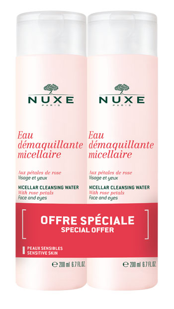 NUXE PETAL DE ROSE DUO ACQUA MICELLARE STRUCCANTE AI PETALI DI ROSA 200 ML - Farmacianumberone.it