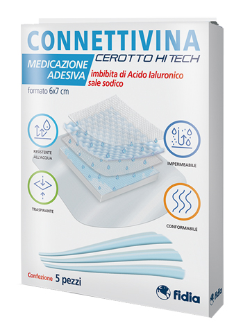 CEROTTO CONNETTIVINA HITECH 6 X 7 CM 5 PEZZI - Farmacianumberone.it