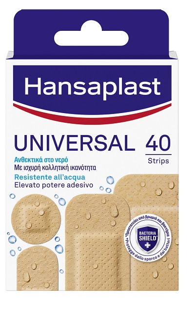 CEROTTO HANSAPLAST UNIVERSAL ASSORTITI 40 PEZZI - Farmacianumberone.it