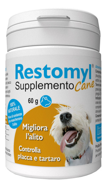 RESTOMYL SUPPLEMENTO CANE FLACONCINO 60 G - Farmacianumberone.it