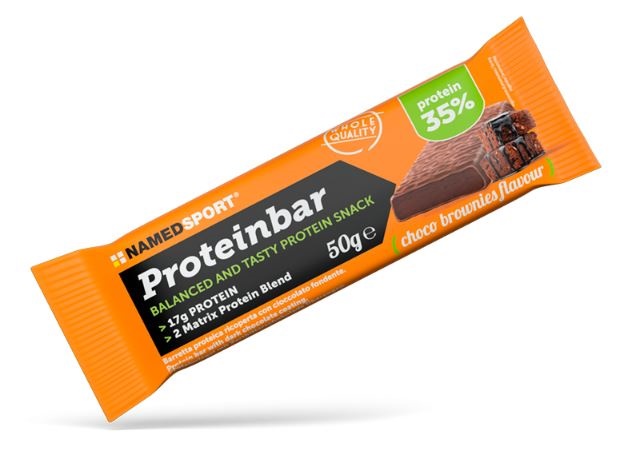 PROTEINBAR CHOCO BROWNIE BARRETTA 50 G - Farmacianumberone.it