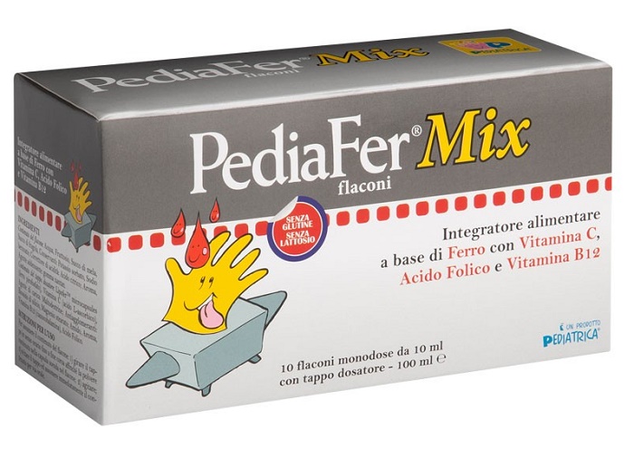 PEDIAFER MIX 10 FLACONI DA 10 ML - Farmacianumberone.it