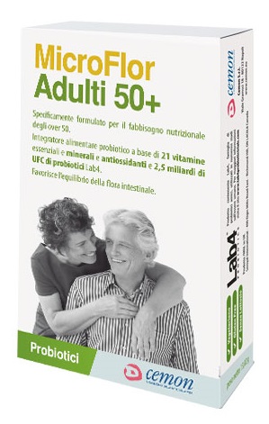 MICROFLOR ADULTI 50+ 30 CAPSULE - Farmacianumberone.it