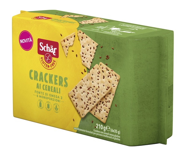 SCHAR CRACKERS CEREALI 6 PEZZI DA 35 G - Farmacianumberone.it