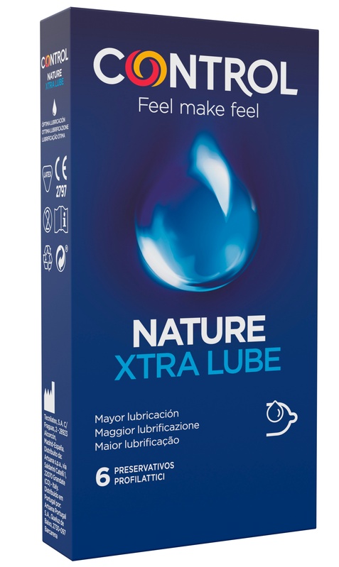 PROFILATTICO CONTROL NATURE 2,0 XTRA LUBE 6 PEZZI - Farmacianumberone.it