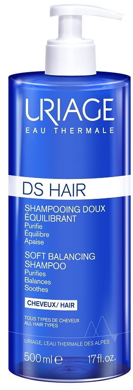 URIAGE DS HAIR SHAMPOO DELICATO RIEQUILIBRANTE 500 ML - Farmacianumberone.it