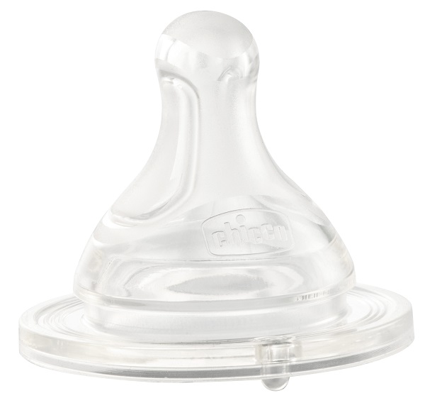 CHICCO TETTARELLA PERFECT 5 0M IN SILICONE 1 FORO 2 PEZZI - Farmacianumberone.it