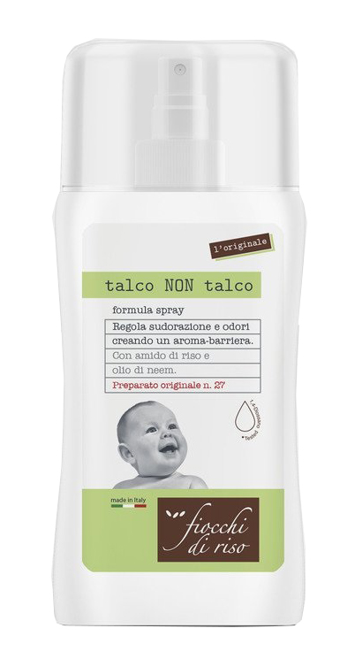 FIOCCHI DI RISO TALCO NON TALCO SPRAY 100 ML - Farmacianumberone.it