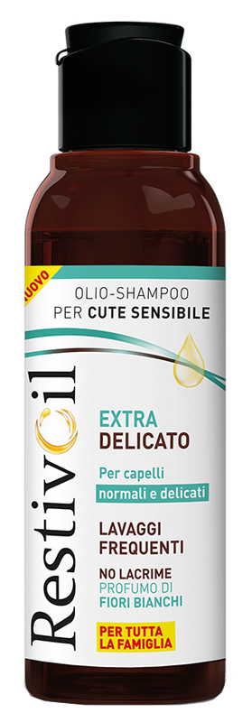 RESTIVOIL EXTRA DELICATO PER CAPELLI NORMALI E DELICATI LAVAGGI FREQUENTI 100 ML - Farmacianumberone.it