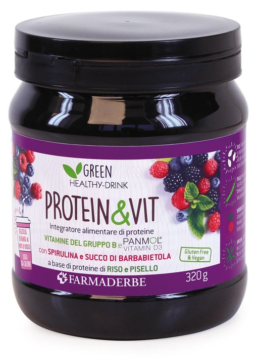PROTEIN & VIT FRUTTI DI BOSCO 320 G - Farmacianumberone.it