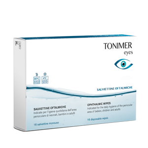 TONIMER EYES SALVIETTINE OFTALMICHE 16 PEZZI - Farmacianumberone.it