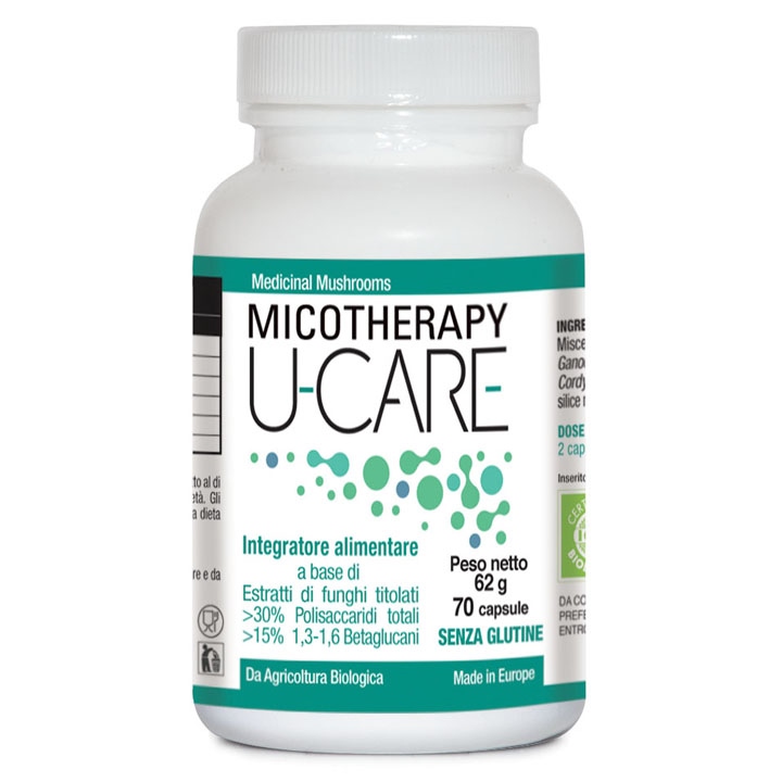 MICOTHERAPY U-CARE 70 CAPSULE - Farmacianumberone.it