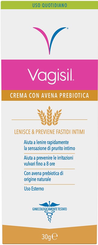 VAGISIL CREMA INTIMA 2 IN 1 USO QUOTIDIANO 30 G - Farmacianumberone.it