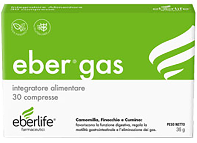 EBERGAS 30 COMPRESSE - Farmacianumberone.it