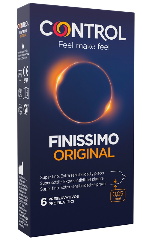 CONTROL FINISSIMO ORIGINAL 6 PEZZI - Farmacianumberone.it