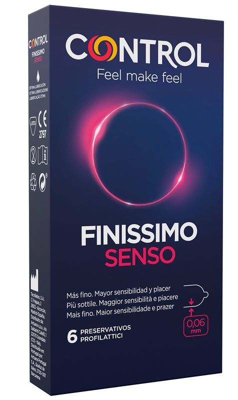 CONTROL FINISSIMO SENSO 6 PEZZI - Farmacianumberone.it