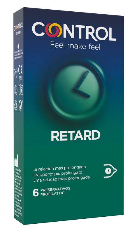 CONTROL NON STOP RETARD 6 PEZZI - Farmacianumberone.it