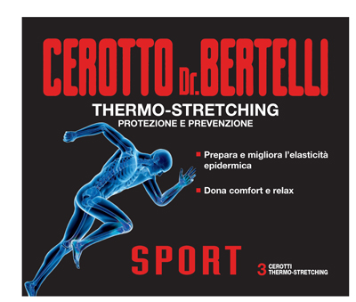 DR BERTELLI CEROTTO SPORT 3 PEZZI - Farmacianumberone.it